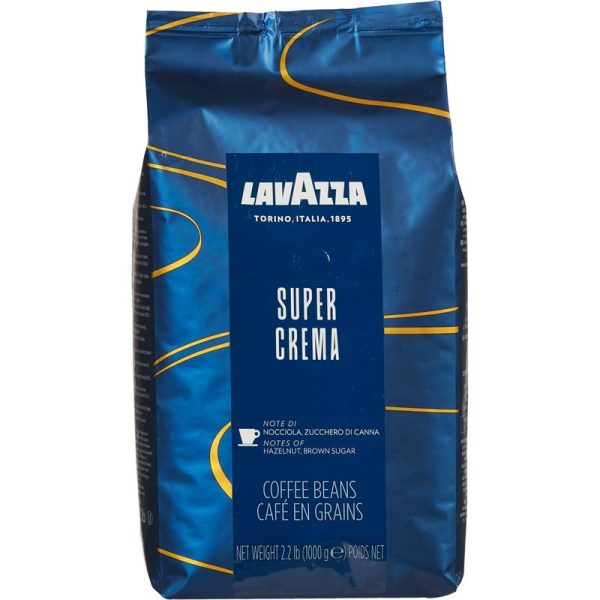 Кофе Lavazza Super Crema в зернах