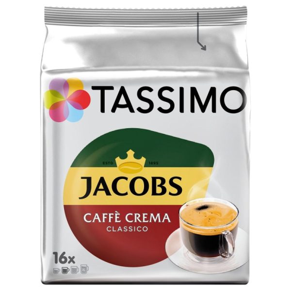 Кофе в капсулах Tassimo Caffe Crema 16 порций