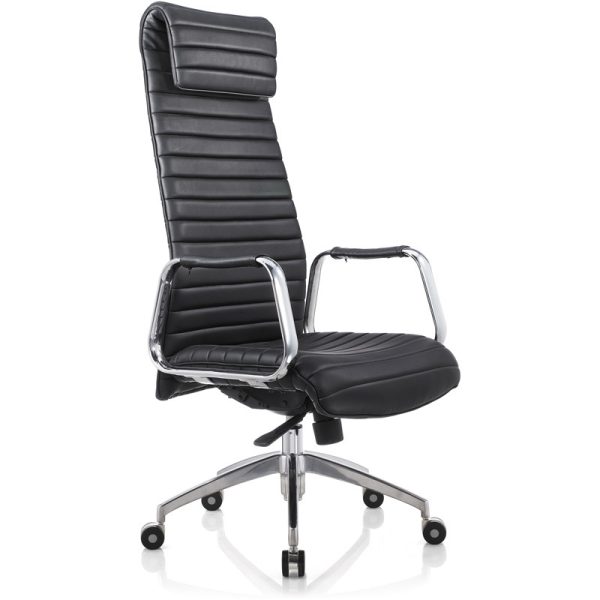 Кресло BN_Fc_Руководителя Echair-528 ML кожа черная