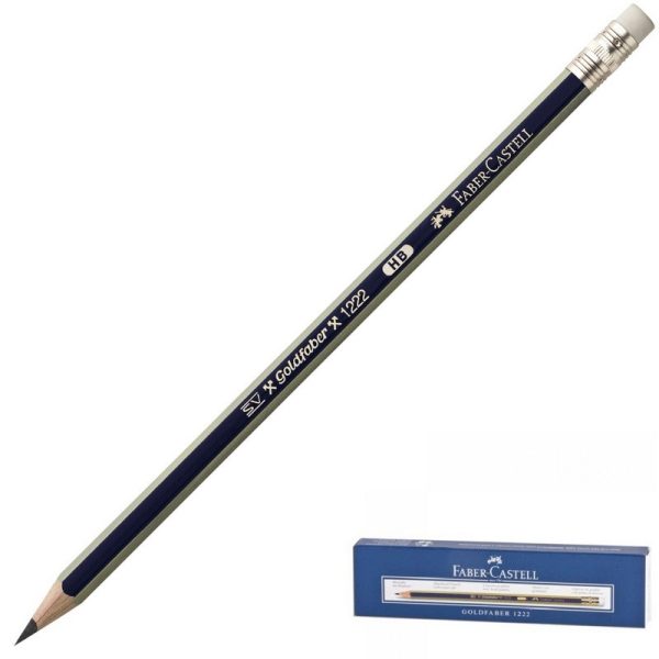 Карандаш чернографитный Faber-Castell GOLDFABER 1222