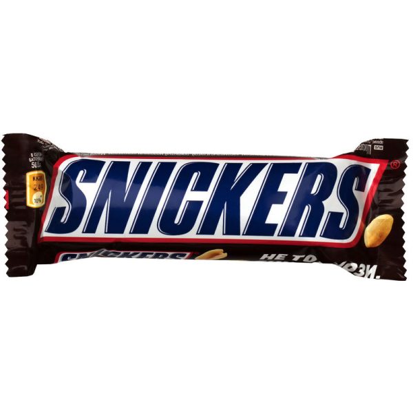 Шоколадный батончик Snickers 50