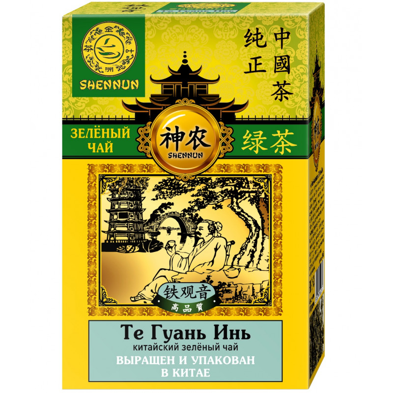 Чай Shennun Те Гуань Инь зеленый