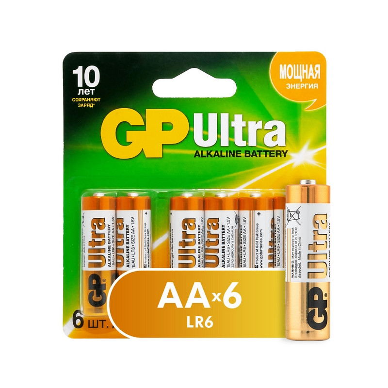 Батарейка GP Ultra AA