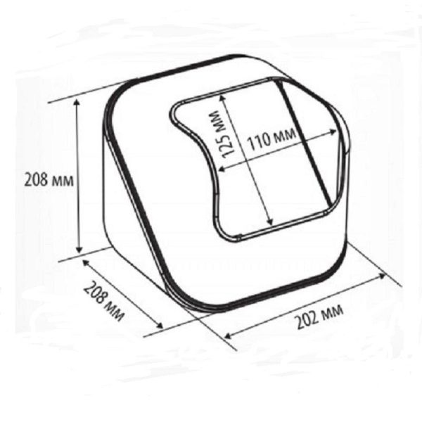 Дисплей универсальный CUBE для выкладки мелких продуктов