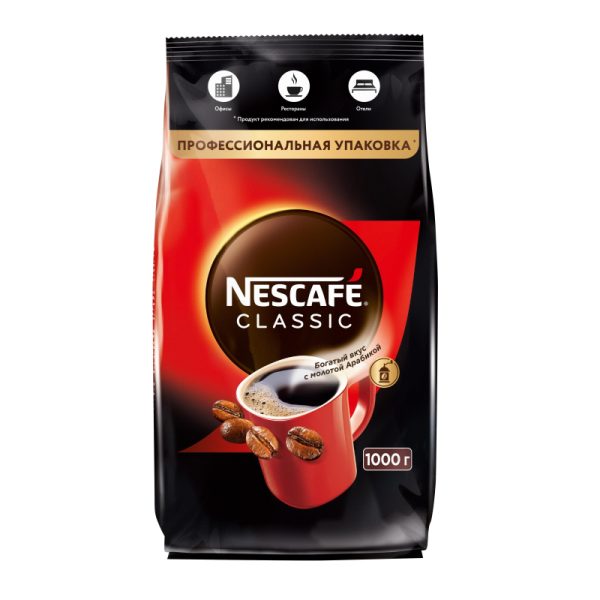 Кофе Nescafe Classic раств.порошк.пакет