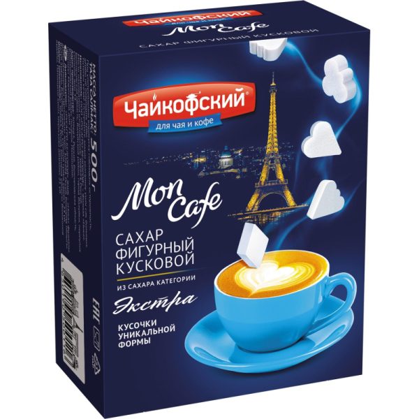 Сахар-рафинад Чайкофский Mon Cafe Экстра фигурный 500 г