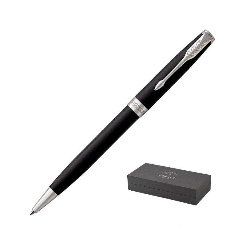 Ручка шариковая  PARKER SONNET MATT BLACK CT черный 0