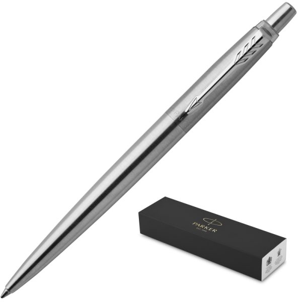 Ручка шариковая PARKER JOTTER STAINLESS STEEL CT синий 1