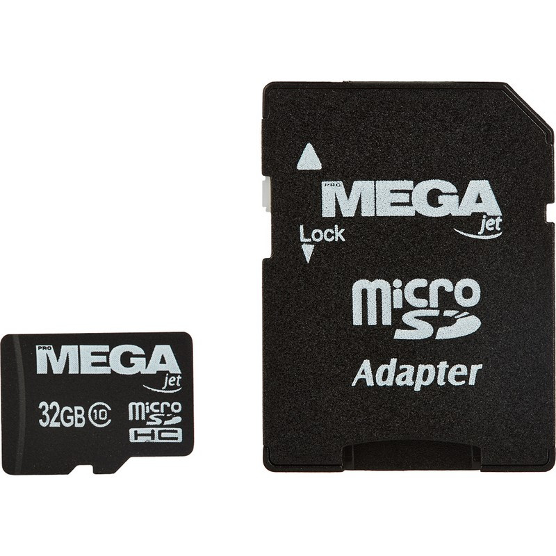 Карта памяти ProMega jet microSDHC UHS-I Cl10 +ад