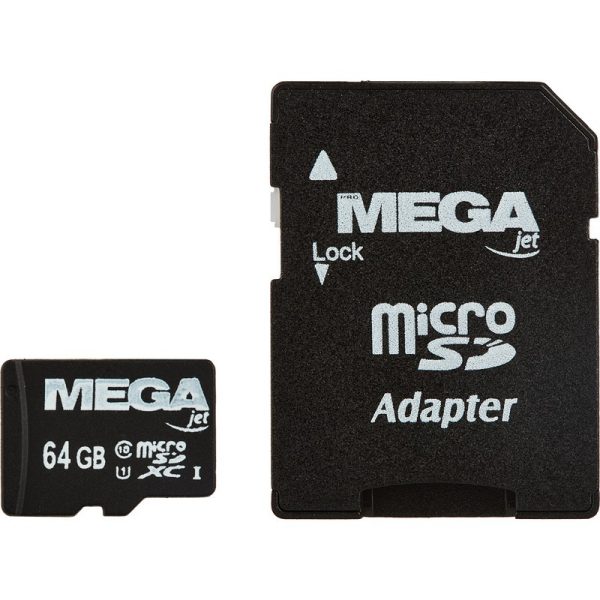 Карта памяти ProMega jet microSDXC UHS-I Cl10 +ад