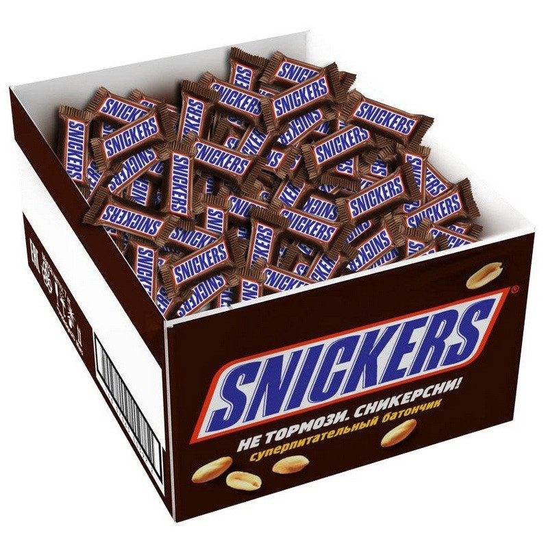 Шоколад  Snickers Minis