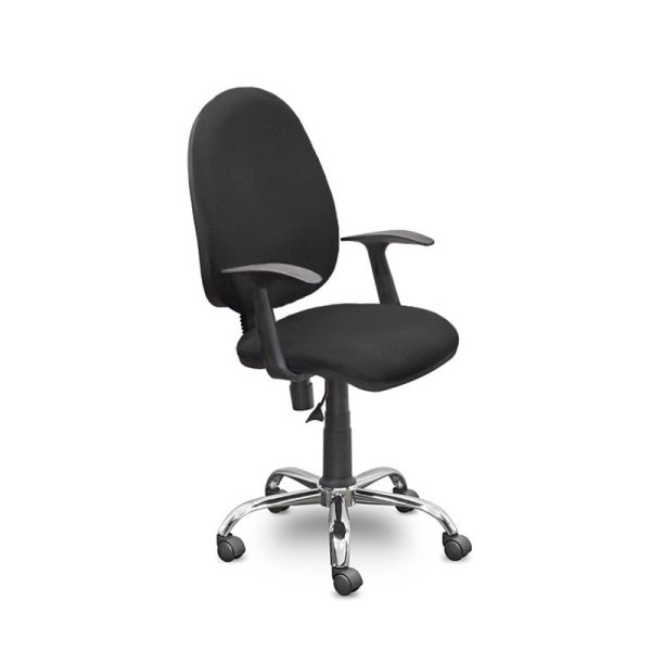 Кресло UP_EChair 223 PC ткань черная С11