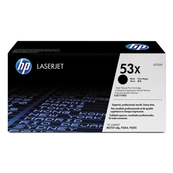 Картридж лазерный HP 53X Q7553X чер. пов.емк. для LJ 2015