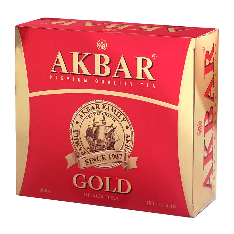 Чай Akbar Gold черный
