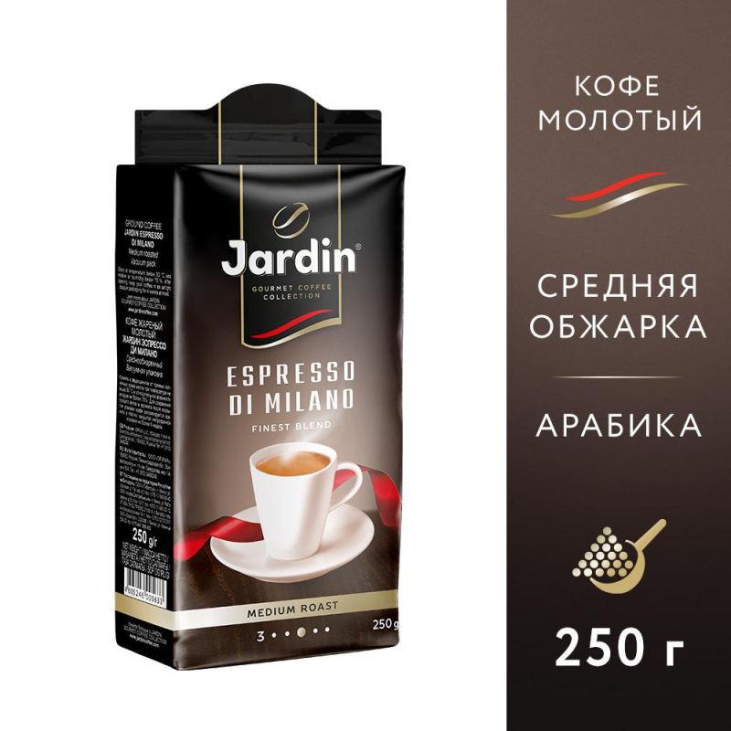 Кофе Jardin Espresso di Milano молотый