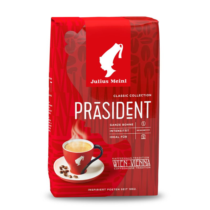 Кофе Julius Meinl Президент в зернах