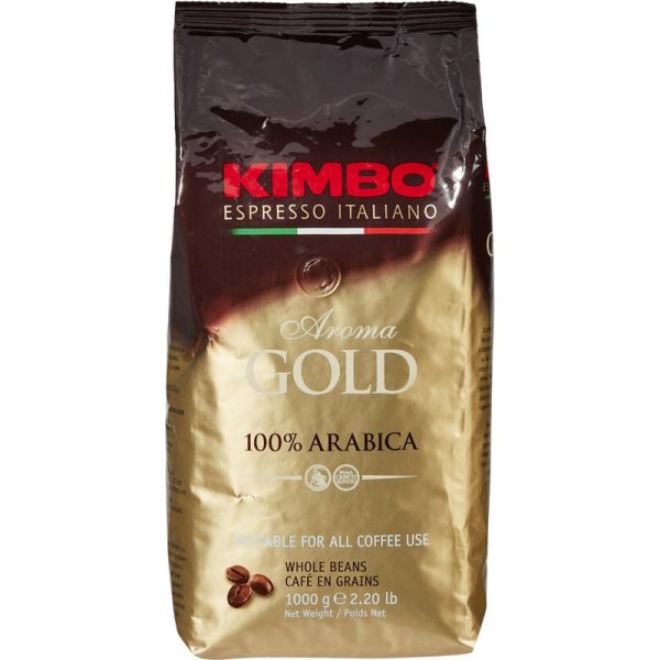 Кофе Kimbo Aroma Gold 100% арабика в зернах