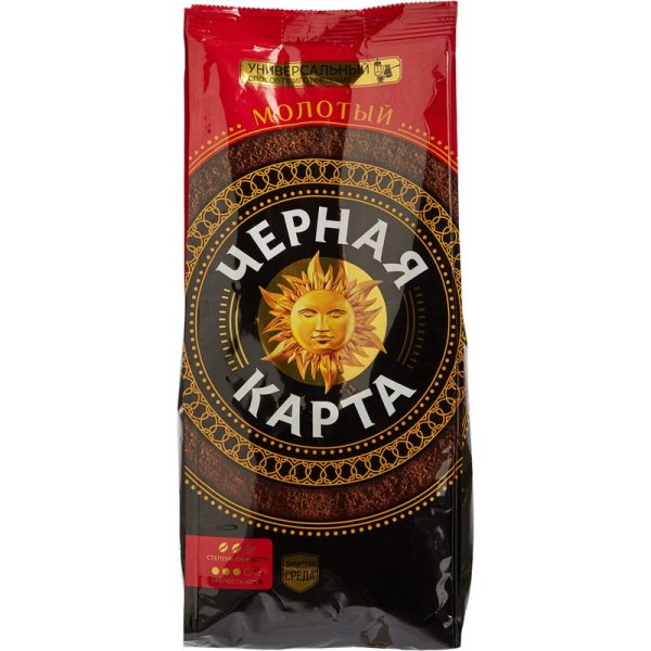 Кофе Черная Карта молотый