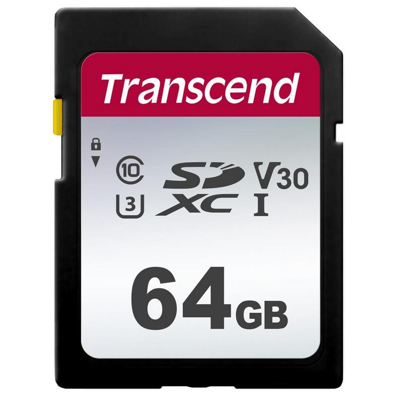 Карта памяти Transcend 300S SDXC 64Gb UHS-I Cl10