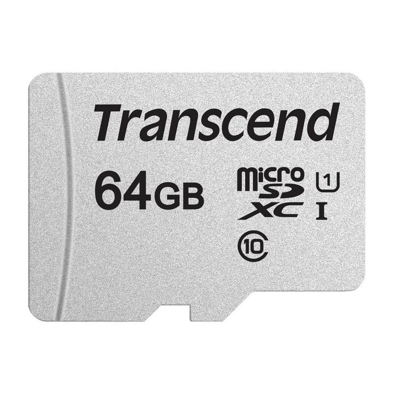 Карта памяти Transcend 300S microSDXC 64Gb UHS-I Cl10 +ад