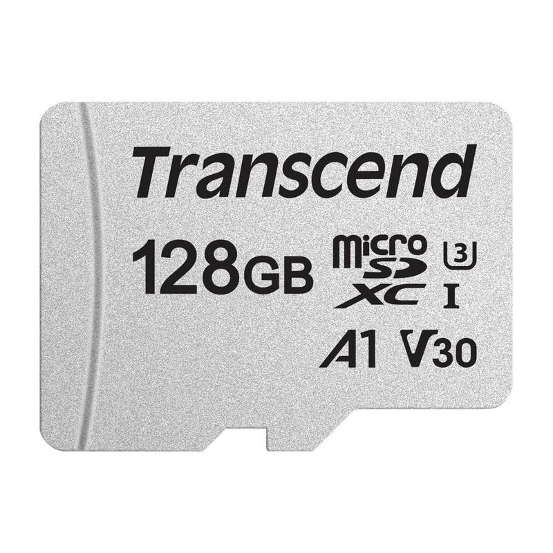 Карта памяти Transcend 300S microSDXC 128Gb UHS-I Cl10 +ад