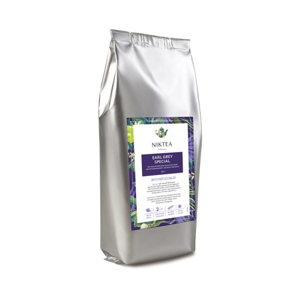 Чай Niktea Earl Grey особый черн.байховый аромат.