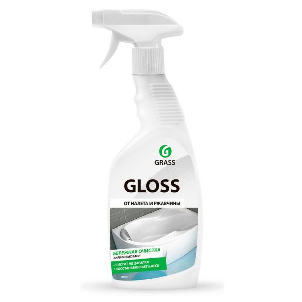 Средство для сантехники Grass Gloss Gel от налета и ржавч акр 0