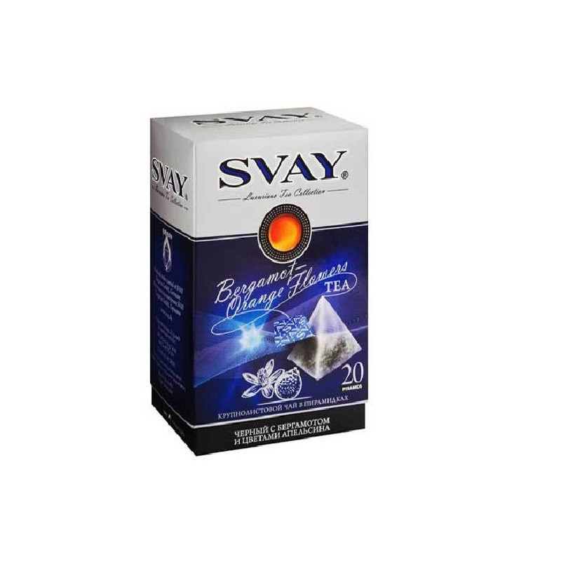 Чай Svay Bergamot-Orange черн.с бергамотом
