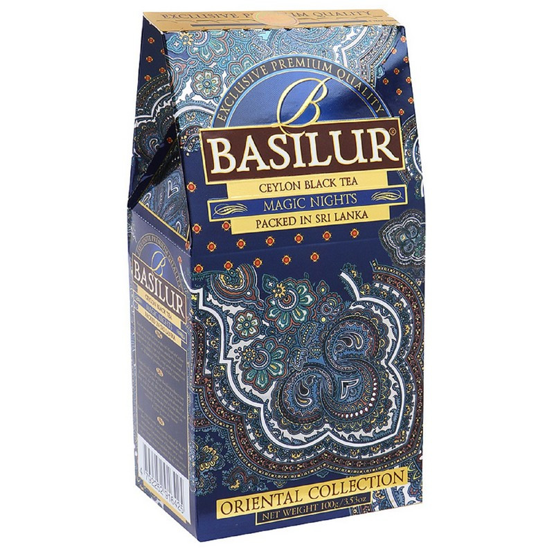 Чай Basilur Восточная коллекция Волшебные ночи листовой черный