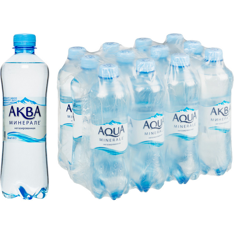Вода питьевая Аква Минерале ПЭТ 0