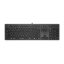 Клавиатура A4Tech Fstyler (FX50 GREY) серый USB slim Multimedia