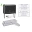 Штамп самонаборный NEW Printer C60-Set-F 9/7стр+рам 37х76мм 2кассы кор.черн