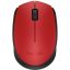 Мышь компьютерная Logitech USB OPTICAL WRL M170 RED 910-004648