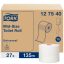 Бумага туалетная д/дисп Tork Mid-size Т6 Universal 1сл бел135м 27рул 127540